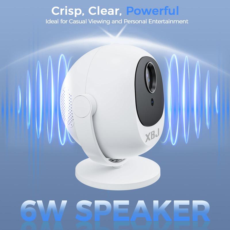 Mini HD Smart Projector – 360° Rotation™