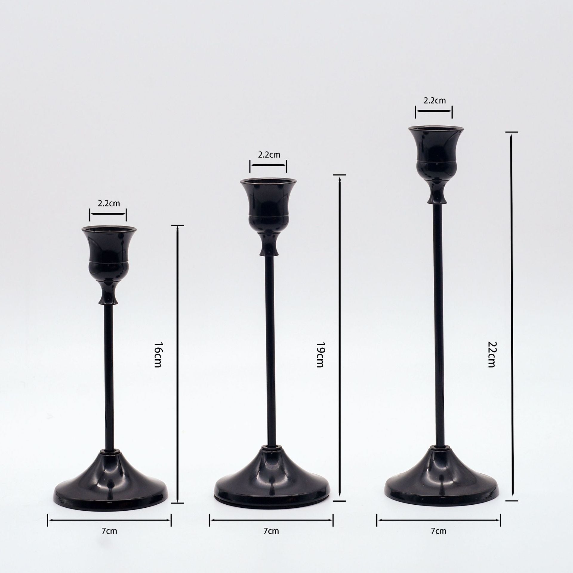 Boomart™ Set of 3 Vintage Candle Holder