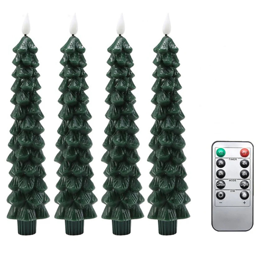 Boomart™ 4Pc LED Christmas Candlelight Set