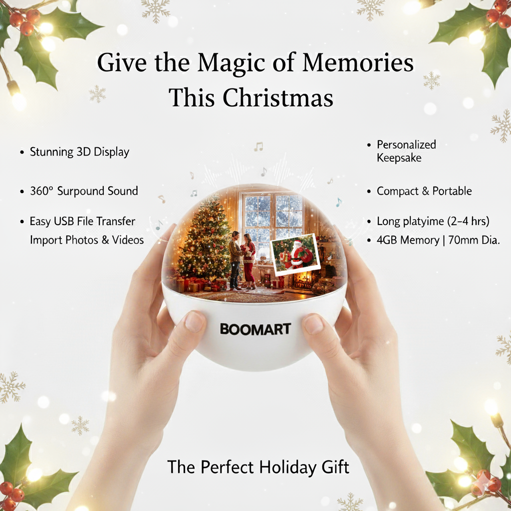 Boomart™ Crystal Memory Ball