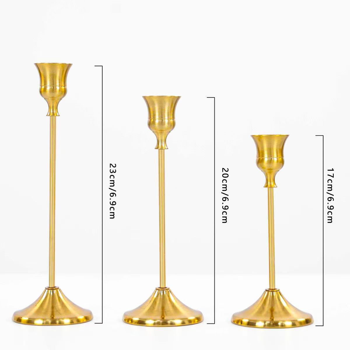 Boomart™ Set of 3 Vintage Candle Holder