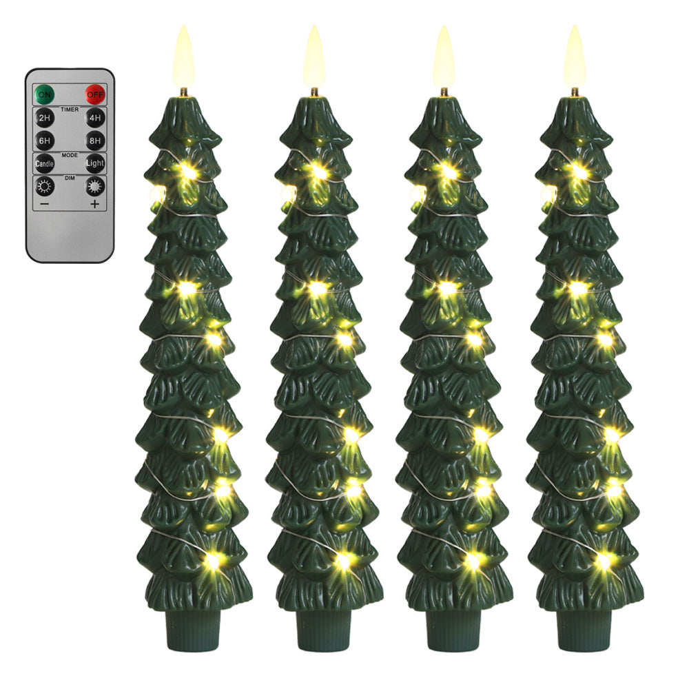 Boomart™ 4Pc LED Christmas Candlelight Set