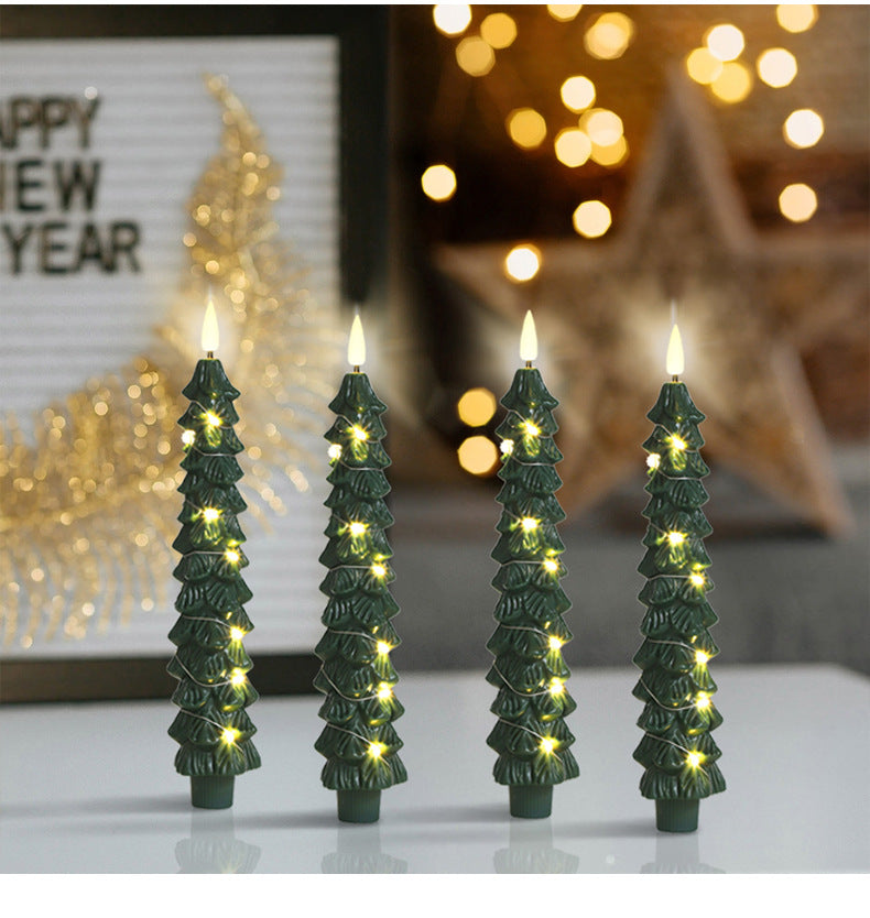 Boomart™ 4Pc LED Christmas Candlelight Set